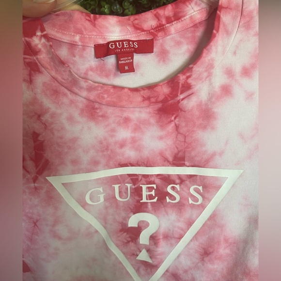 Guess Short Sleeve Longline Logo Oversized Tee. - Picture 2 of 6